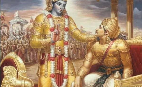 gita chapter 2 krishna and arjuna
